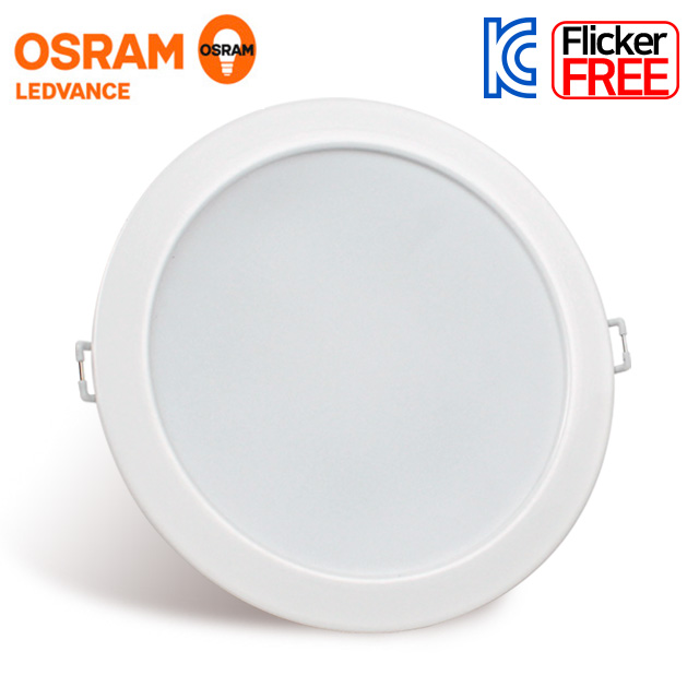 오스람 레드밴스 LED 다운라이트 6인치 12.5W 확산형 플리커프리 매입등 세트 212,600원