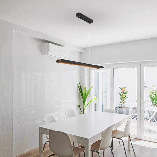 노랑조명 LED 히든 펜던트 조명 식탁 카페 인테리어 일자등 20W, 30W 전구색 176,000원