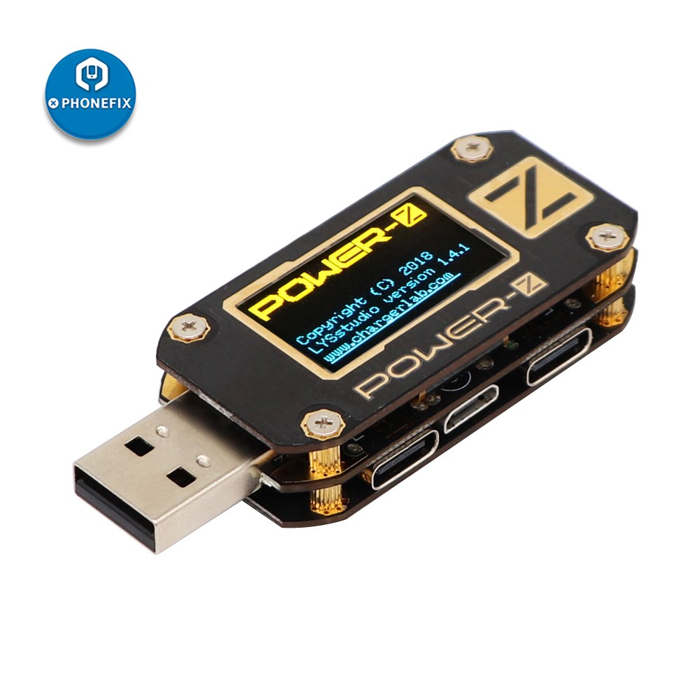 POWER Z USB 보조배터리 PD3.1 QC5.0 디지털 고속 충전기 계량기 전류 KM003C 테스터 전압계 전류계 전원 전압 감지 케이블 92,100원