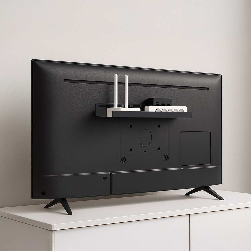 무타공 베사홀 선반 TV 모니터 셋탑박스 멀티탭 선정리 거치대 브라켓 중형 500 26,900원