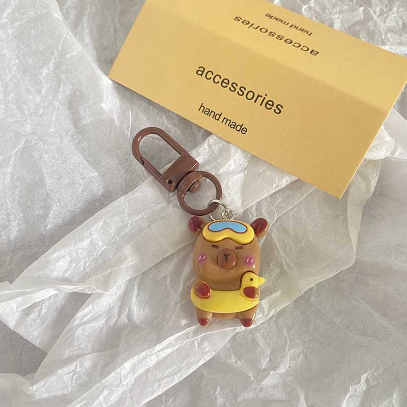 도림 아기 쿼카 미니 자동차 키링, 1개, 튜브 1,900원