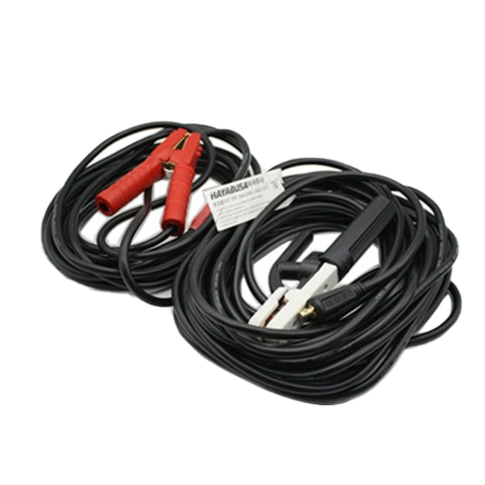 용접 홀다선 셋트 바로사용가능 10Mx16SQ 180A 아스선 어스선 홀더선 하야부사 용접기, 1개 37,470원