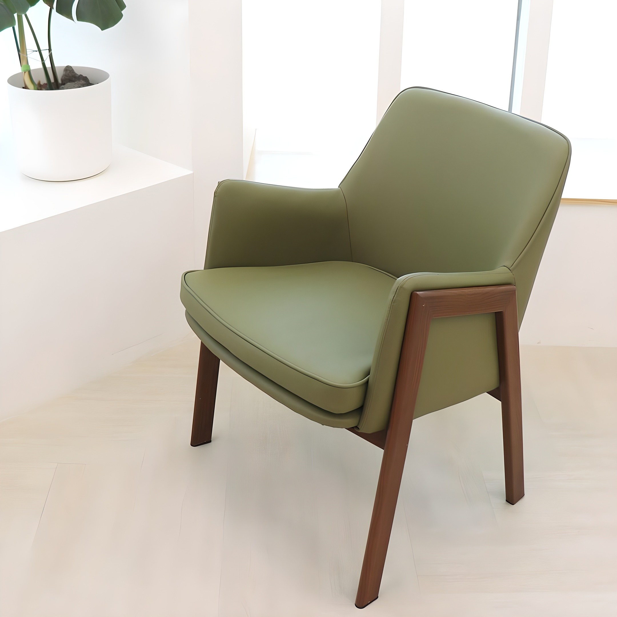 파스텔우드 케이소파 편안한 고급 카페의자 커피숍의자 1인소파 인테리어의자, 그린 125,000원