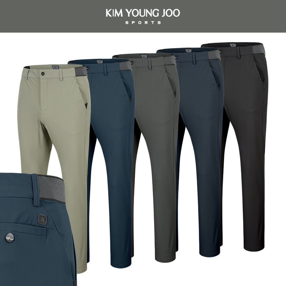 [봄여름용]김영주스포츠 남성 스판 일자핏 골프 팬츠 MP1751 35,900원