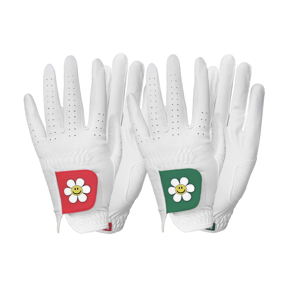 브렌스 플라워 컬러 여성 양손 골프장갑, 핑크 20호, 1개 15,050원