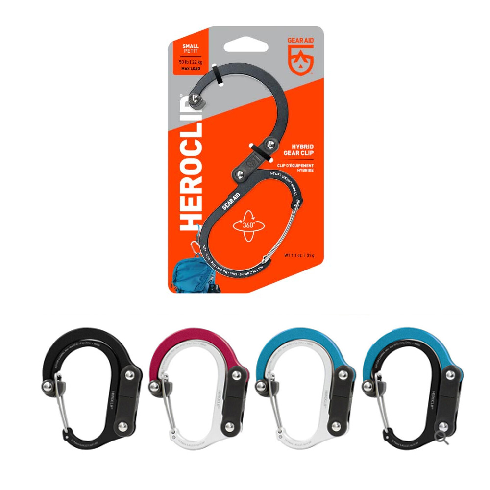 기어에이드 카라비너 히어로클립 회전 다용도 소품걸이 캠핑 고리 360도 클립 55,000원
