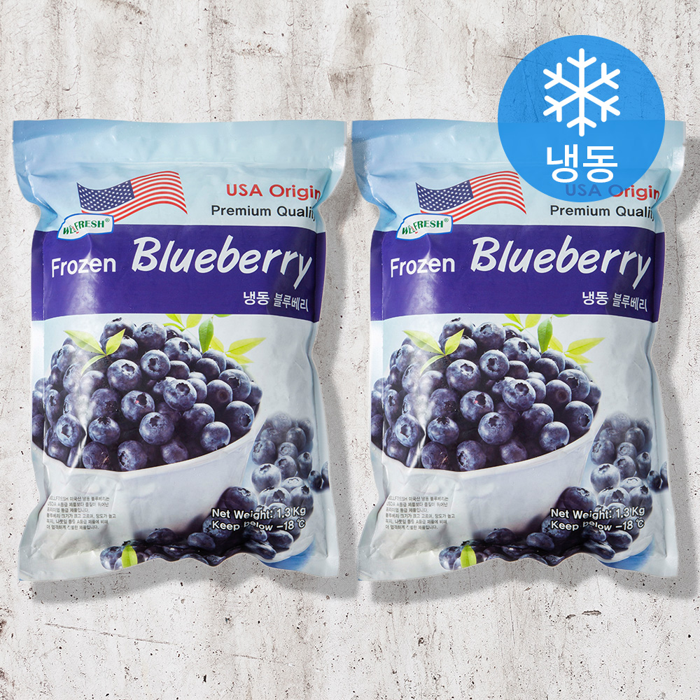 웰프레쉬 블루베리 (냉동) 24,500원