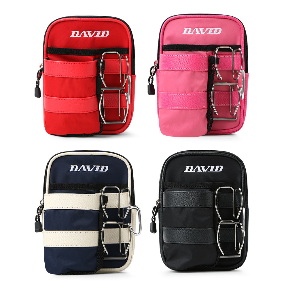 데이비드 파크골프 프리미엄 파우치 경량 힙색 그라운드 허리색 38,000원