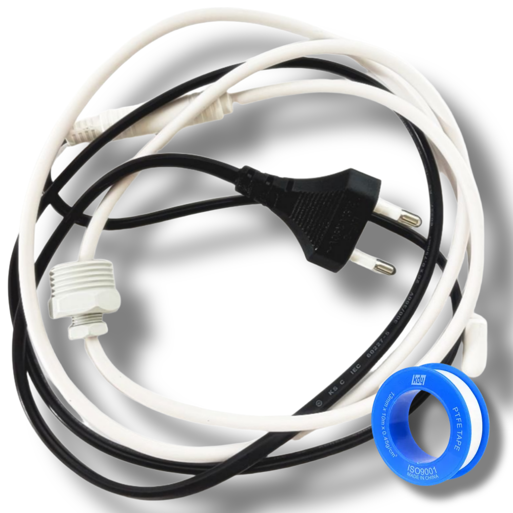 국산 동파 방지 열선 삽입형 방수 열선 + 테프론 테이프 10m 15,400원