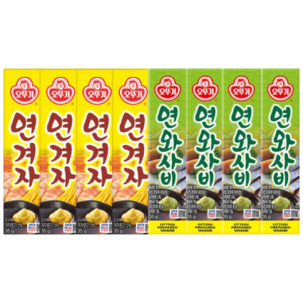 오뚜기 연와사비 35g 4개+연겨자 35g 4개, 1개, 35g 10,500원