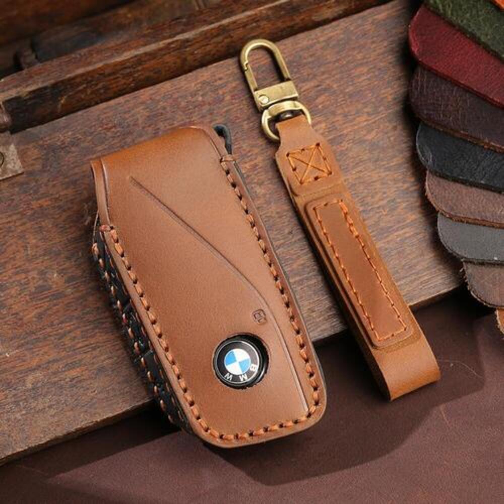 [소소마루] 차량용 키홀더 고급 천연소가죽 스마트키케이스 BMW X7 차키케이스 TP0000GSF 43,560원
