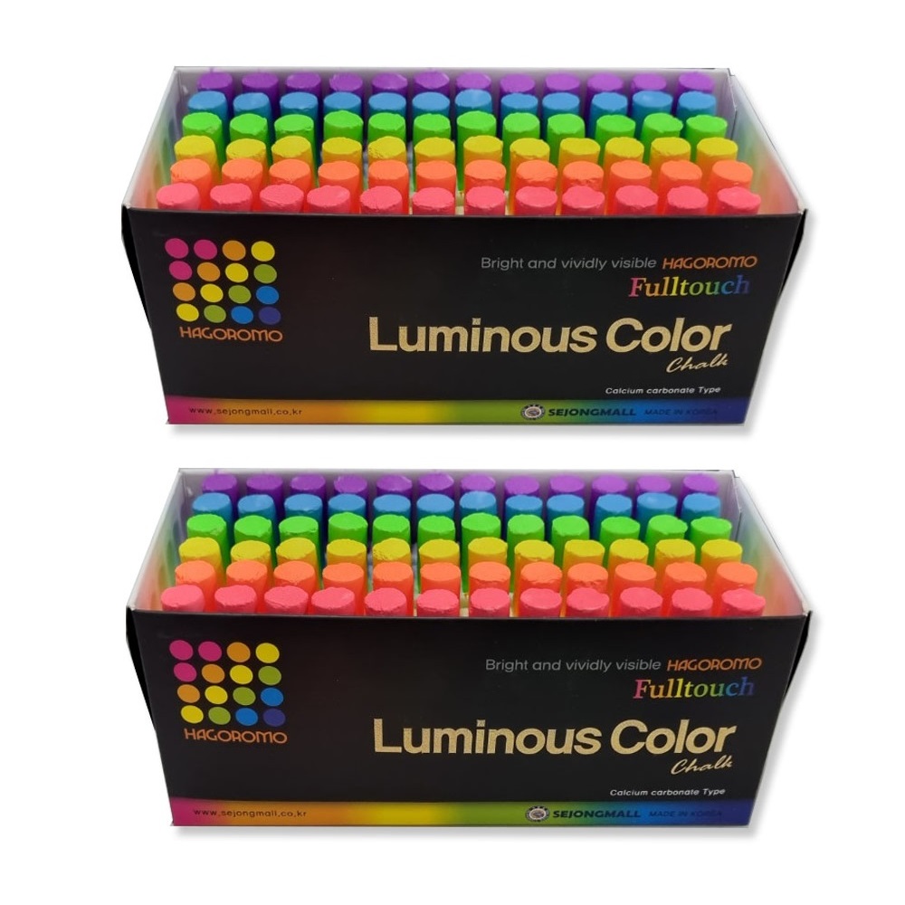 하고로모 분필 72개 세트 백색 3색 5색 93,200원