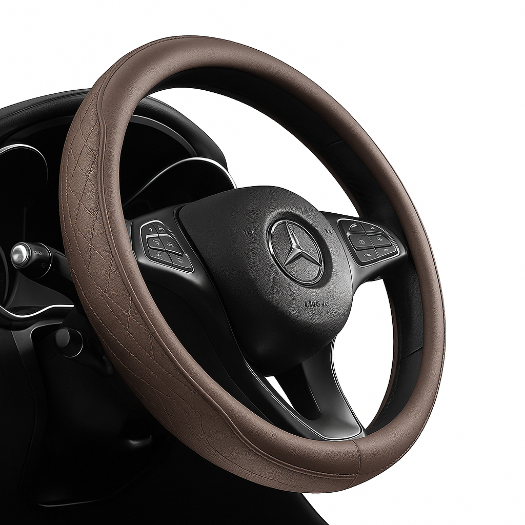 제피드 핸들커버 자동차 차량용 가죽 순정형, 모카 브라운 17,770원