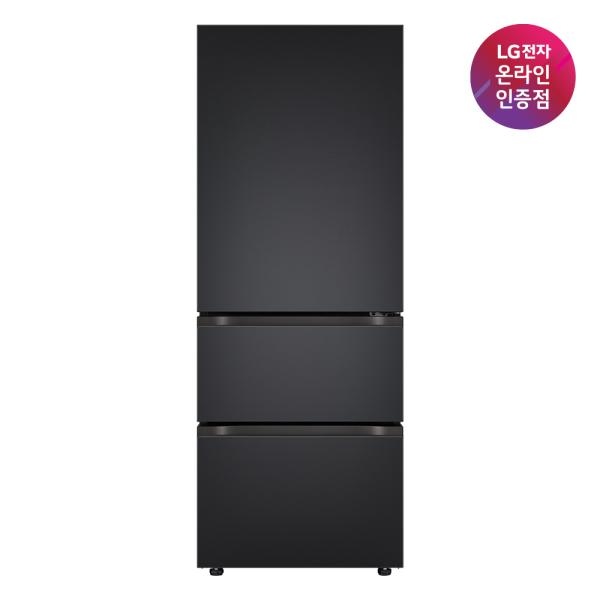 (LG전자) DIOS(디오스) 오브제컬렉션 김치톡톡 327L 3도어 (맨해튼 미드나잇/Z330MMMF11) 1,667,030원