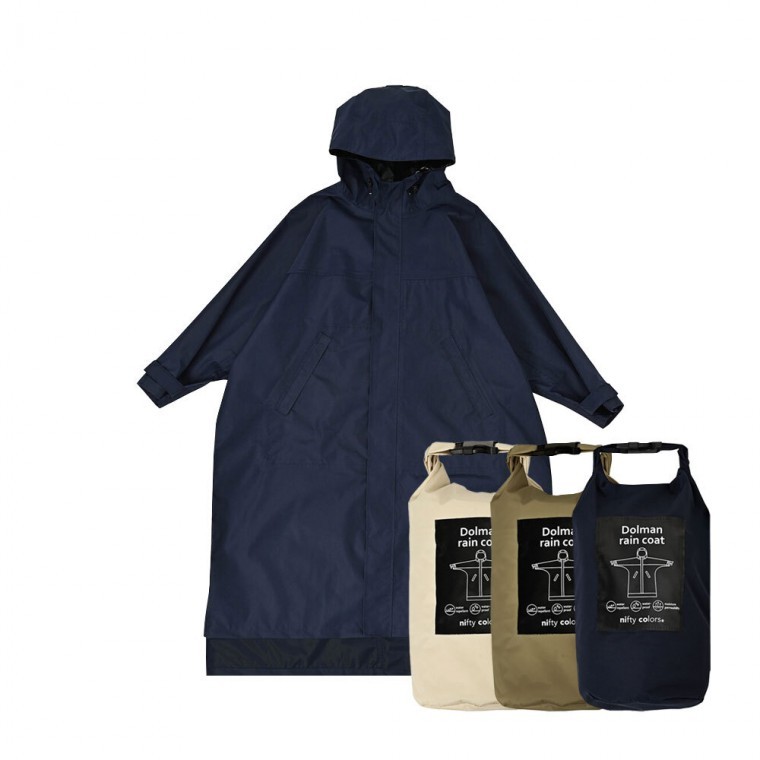 일본 직수입 일상 겸용 트레치 레인코트 네이비(남녀공용) 187,180원