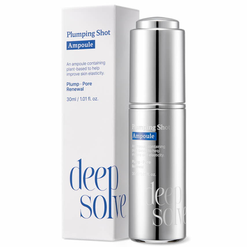 딥솔브 플럼핑 샷 앰플 PDRN 식물성 산삼 미백 탄력 에센스 30ml, 1개, 30ml 30,580원