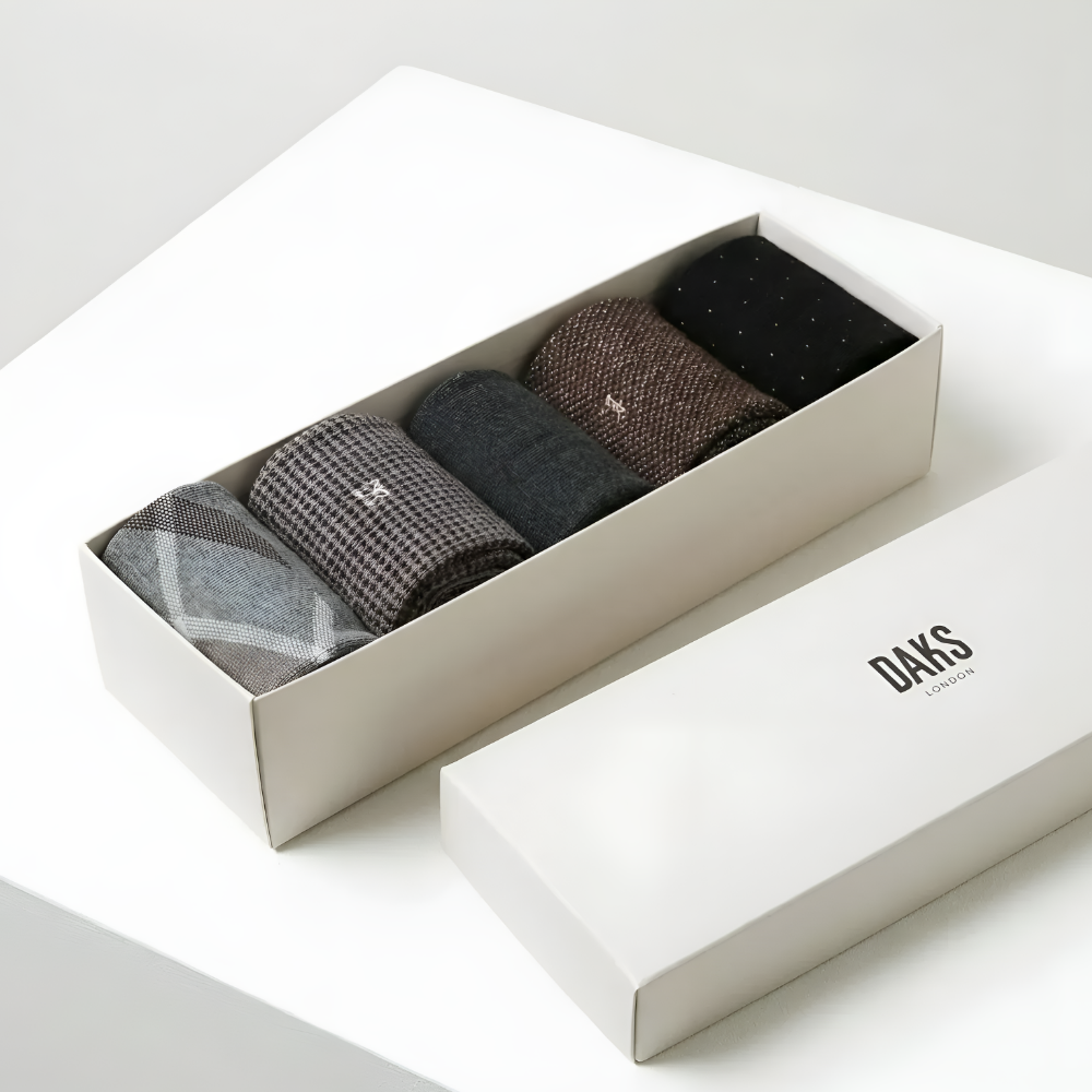 백화점 정품 닥스 남성 장목 5족 선물세트 49,000원