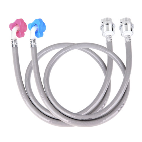 와이넷 국산 전기종 호환 크롬슈트 세탁기호스 1.3M 냉온수세트 16,800원