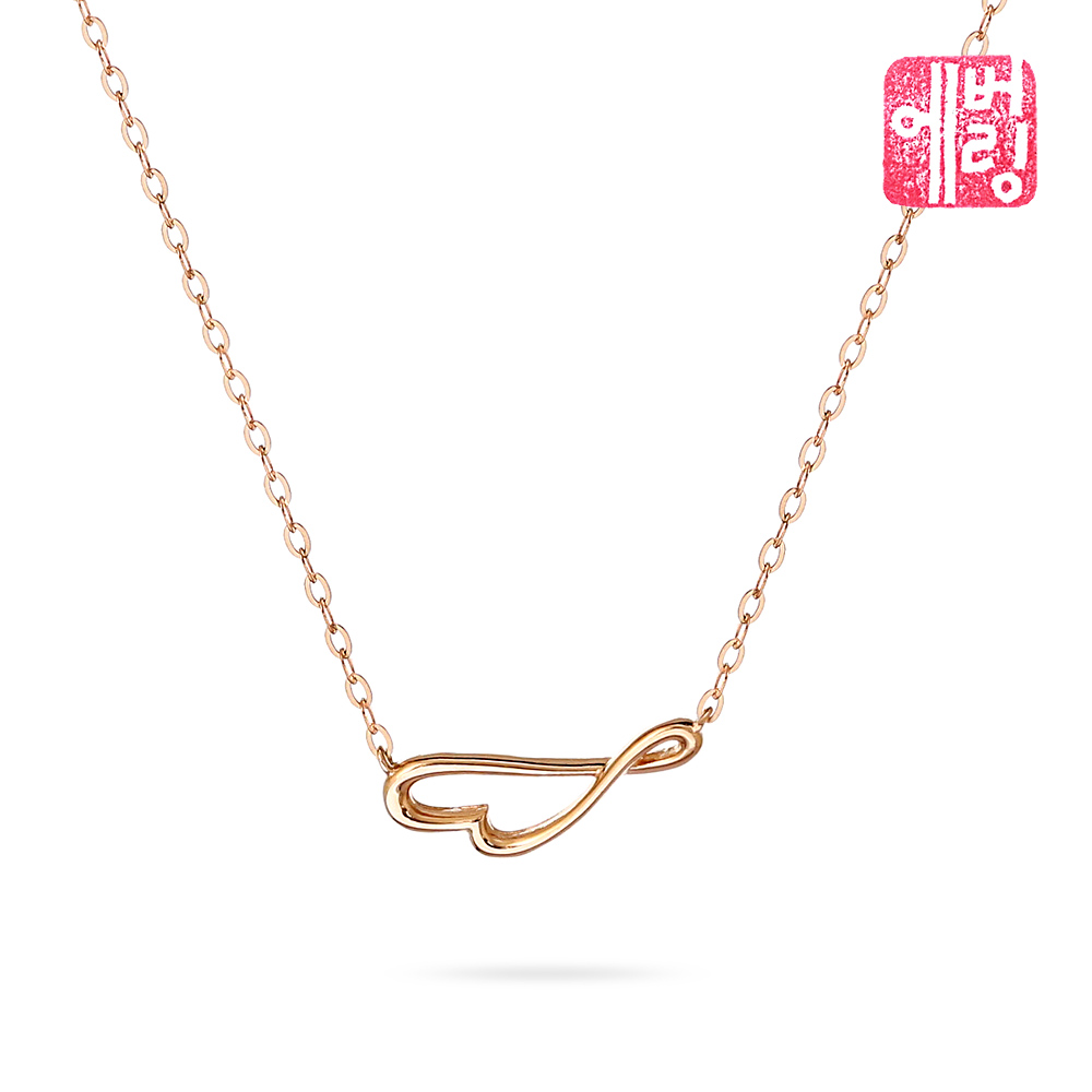 18K 엘하트 시그니쳐 목걸이_ANN8101 487,000원