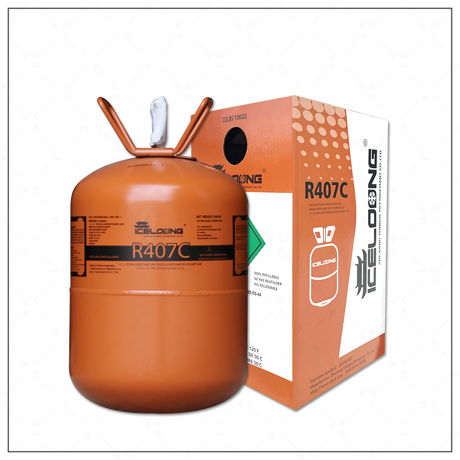 냉동기 프레온 냉매 가스 R-407C 10KG 253,000원