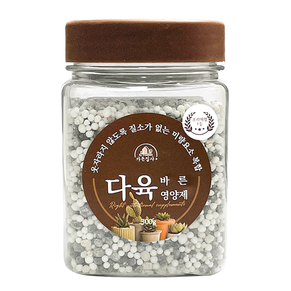 트리맘 바른 다육영양제 300g- 알비료 웃자람방지, 1개, 300g 5,000원