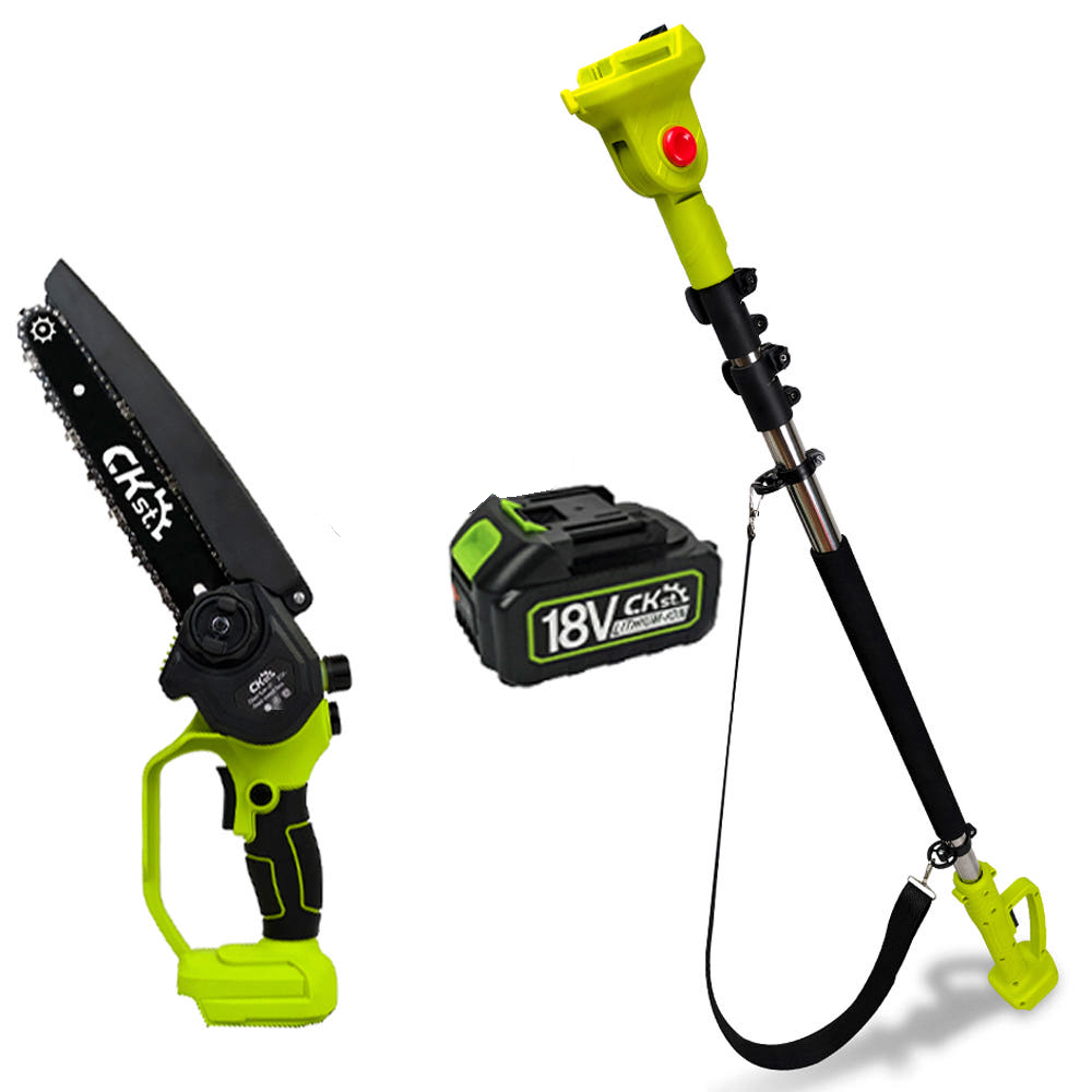 [국내출고] 무선 전기톱 장대 2.5m 풀세트 가지치기 8인치 전기톱 94,800원