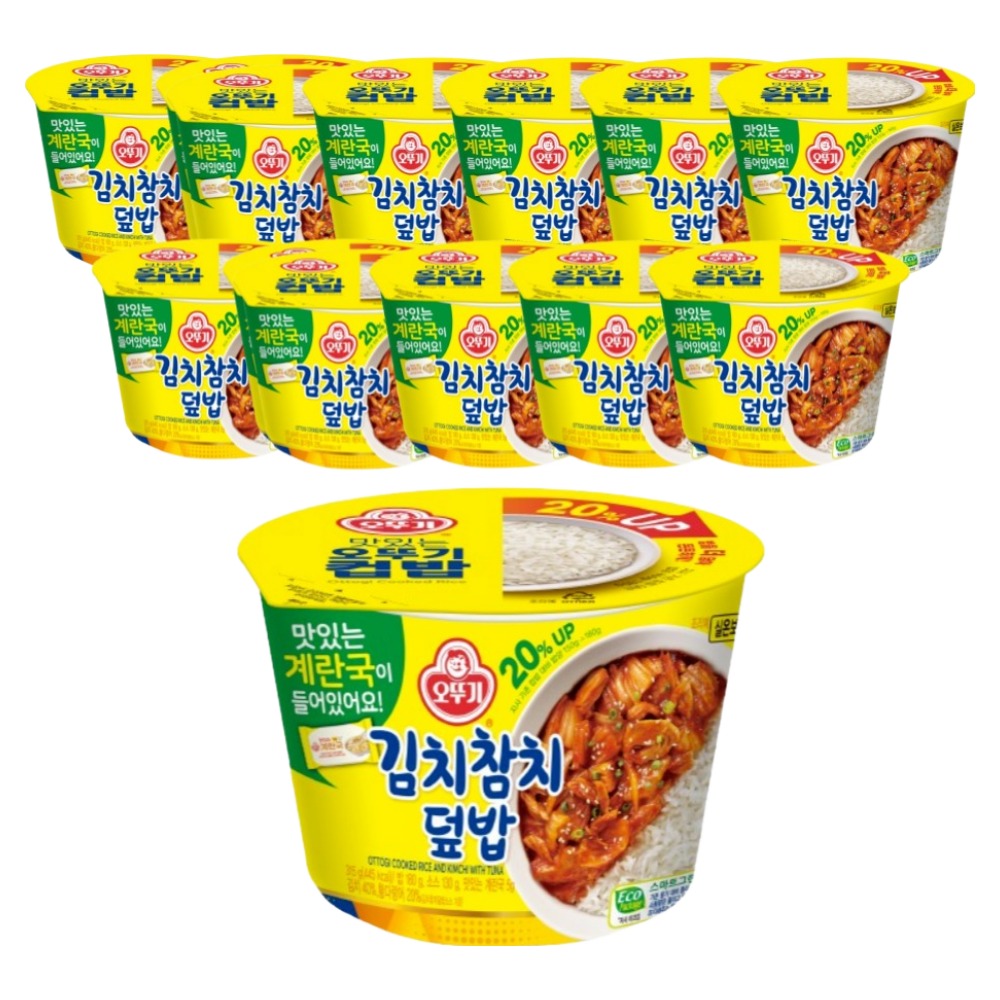 오뚜기 김치참치덮밥 즉석국 25,300원