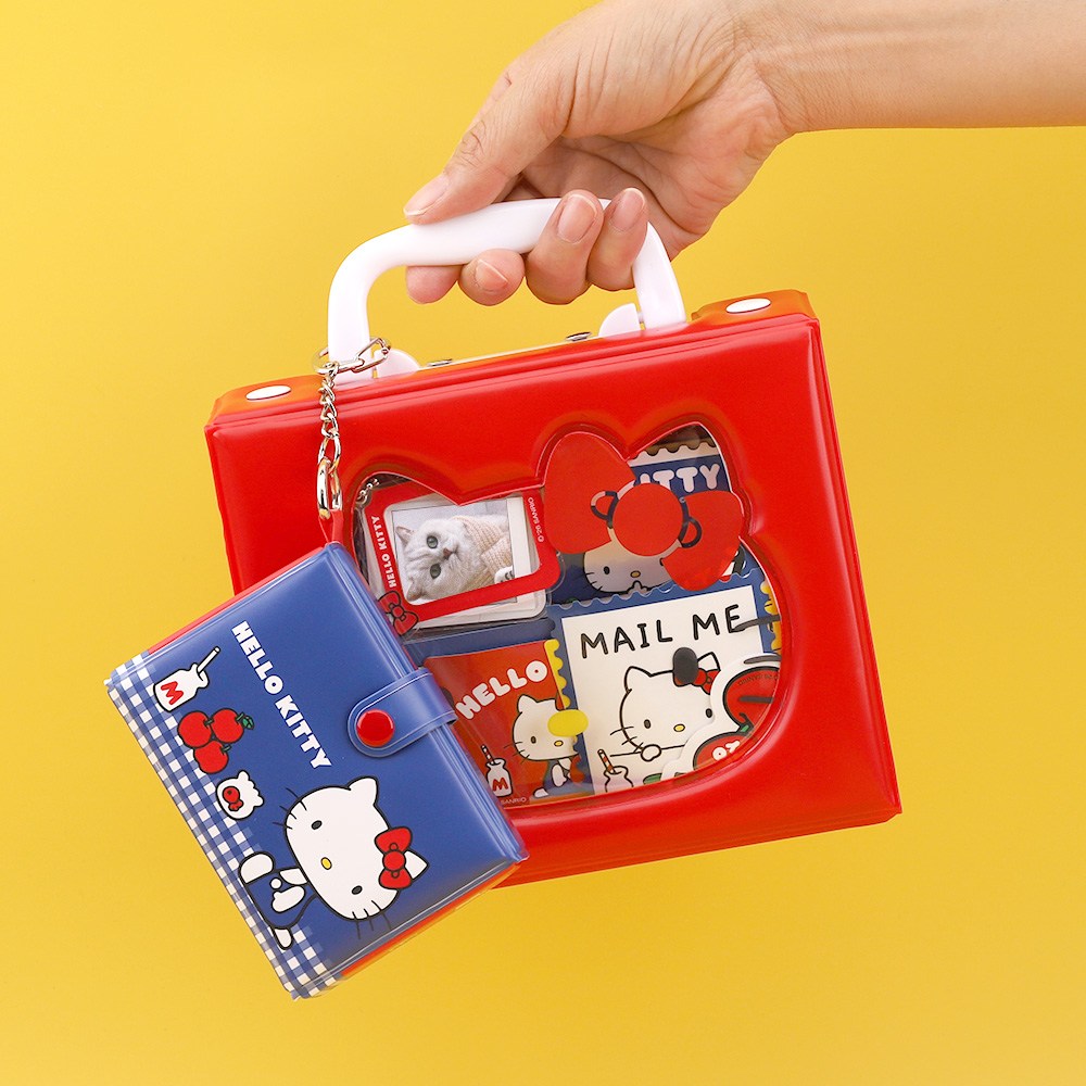 한정판 2026 헬로키티 시즌그리팅 아크릴달력 다꾸 스티커 카드케이스 키링 양장노트 고전, 레드, 1개 27,500원