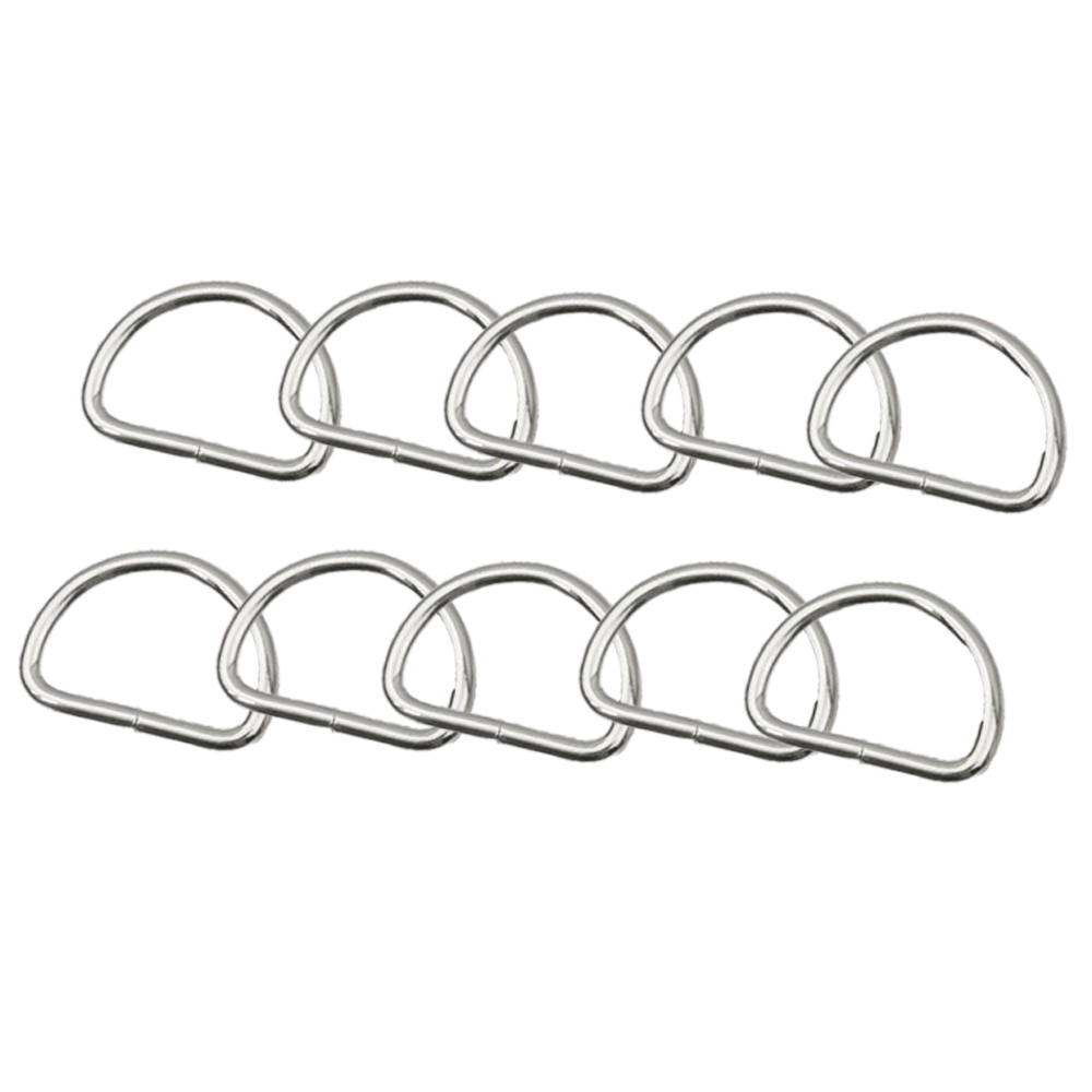 D링 연결고리, 10개, 실버 4,760원