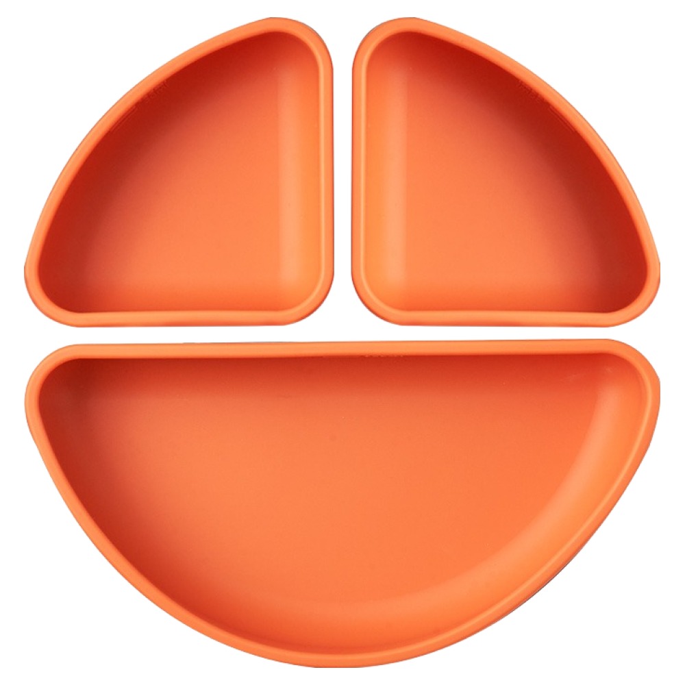 잼먹 유아용 이유식 실리콘 흡착식판용 디바이더 A타입, 오렌지, 1개 11,300원