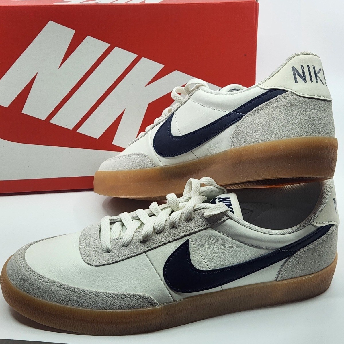 [국내정품] 나이키 킬샷2 레더 데일리운동화 커플화 스니커즈 남여공용 + 사은품랜덤 증정 (IAM 디자인) 94,900원