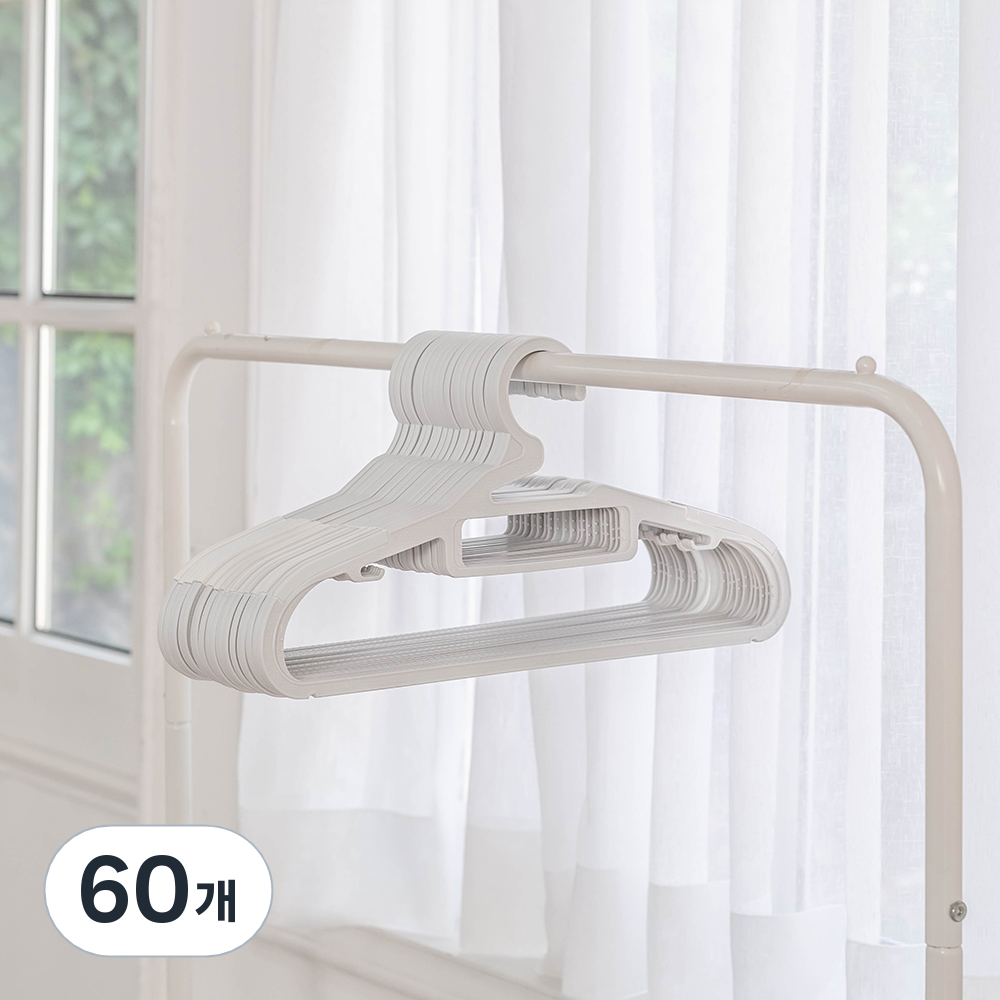 아임홈리빙 라인 논슬립 옷걸이, 화이트, 60개 17,880원