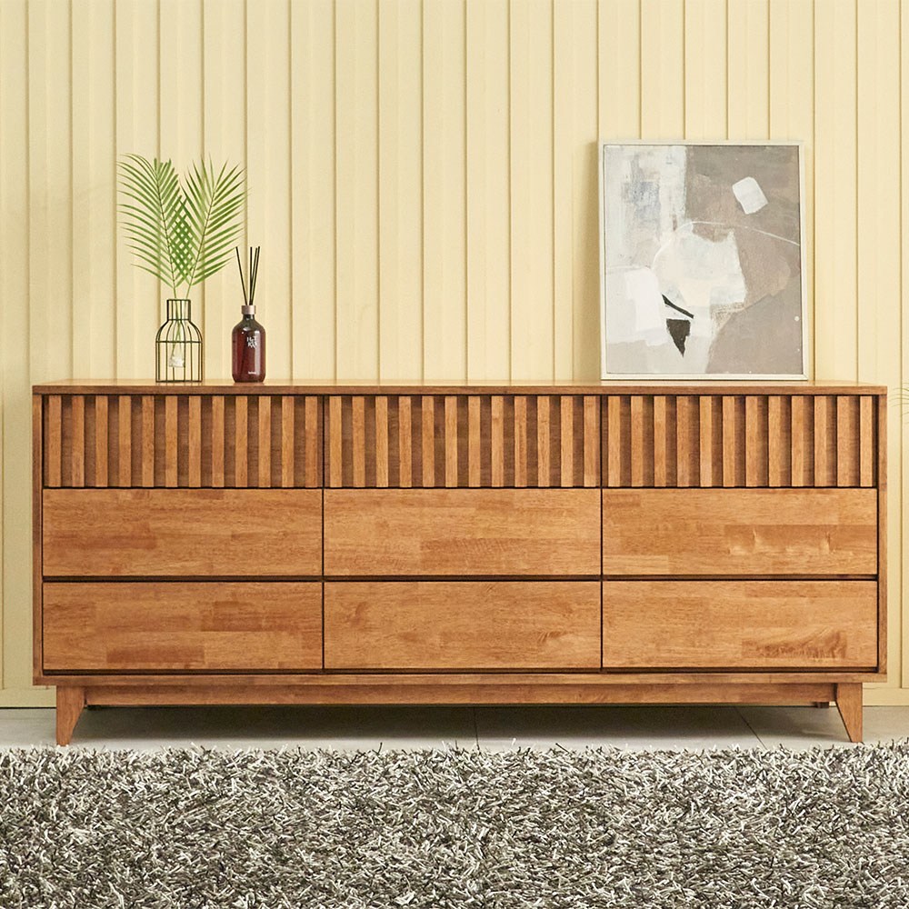 벨턴 1800 와이드 드레스룸 옷 안방 화장대 3단 원목 서랍장 660,000원