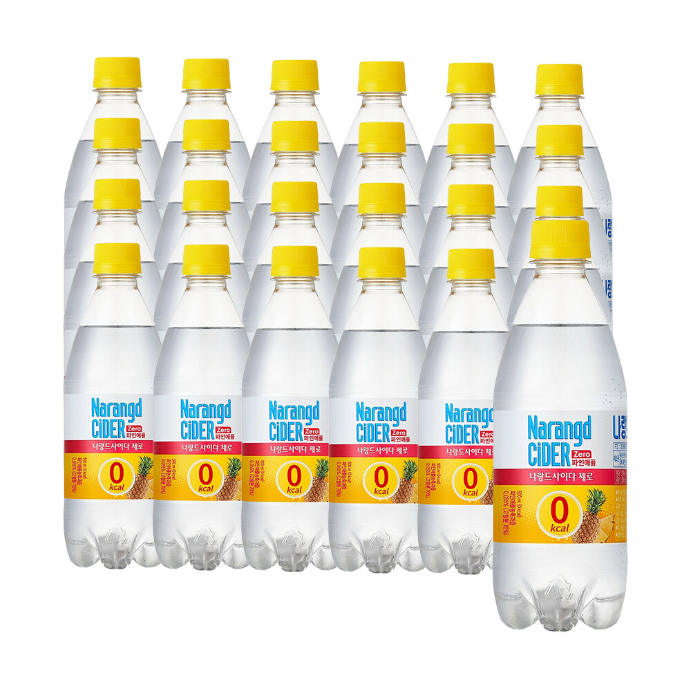 나랑드사이다 페트 파인애플 제로 500ml 24개 20,300원