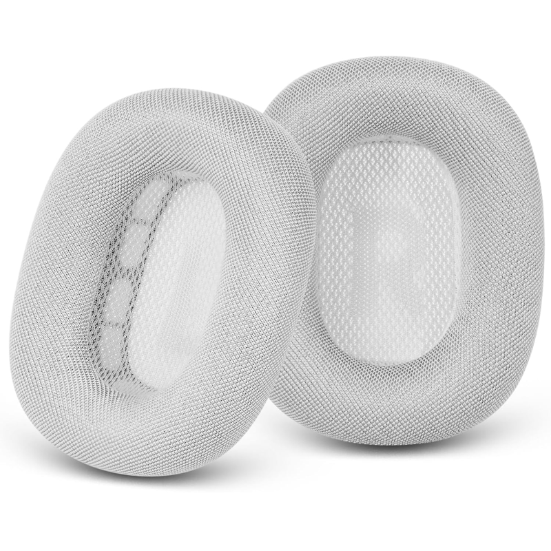 에어팟 맥스 와 호환되는 호환 상품 에어팟맥스이어패드 이어패드 헤드셋 커버 귀마개 헤드폰 이어폰 커버 헤드폰캡 호환 상품에어팟맥스이어쿠션 AirPods Max 이어패드, 밝은 회색, 1개 22,000원