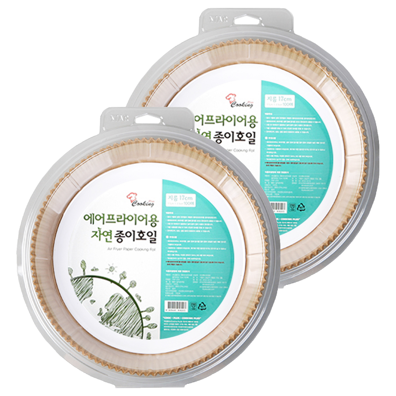 쿠킹플러스 에어프라이어용 자연 종이호일 10,430원