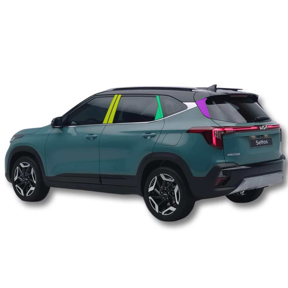 스킨엑스 더 뉴 셀토스 페이스리프트 (6) B+C+D필러 PPF 차량보호필름, 1개 28,000원