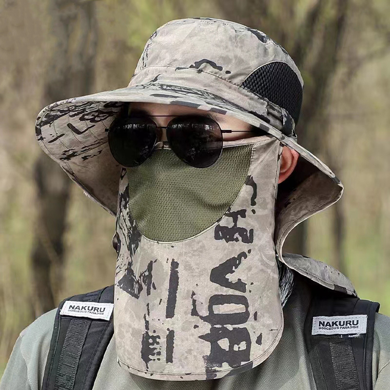 트랜드락 햇빛차단 낚시모자 얼굴커버 등산모자 9,900원