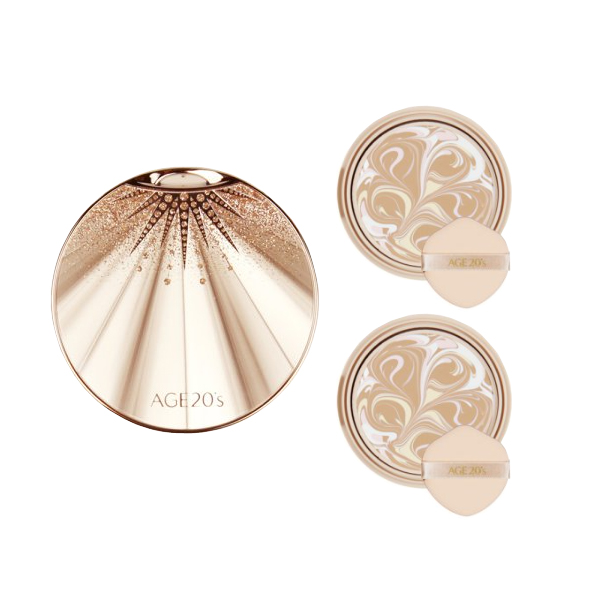 AGE20s 에센스 커버 팩트 HG 오로라 본품 1개 리필 2개, 23호, 1개 39,900원