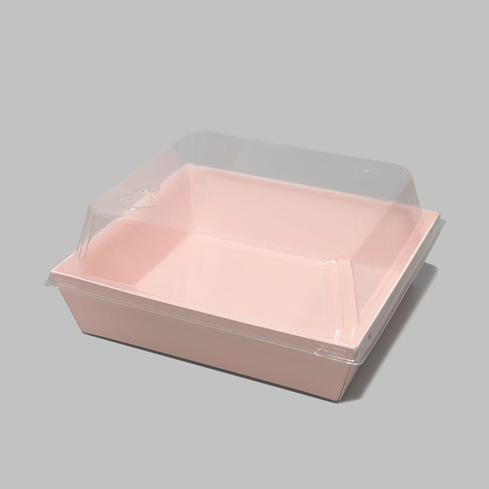 제이팩토리 버터떡 포장 용기 답례품 답례떡 선물용기 종이도시락 이중트레이 세트 핑크 27,500원