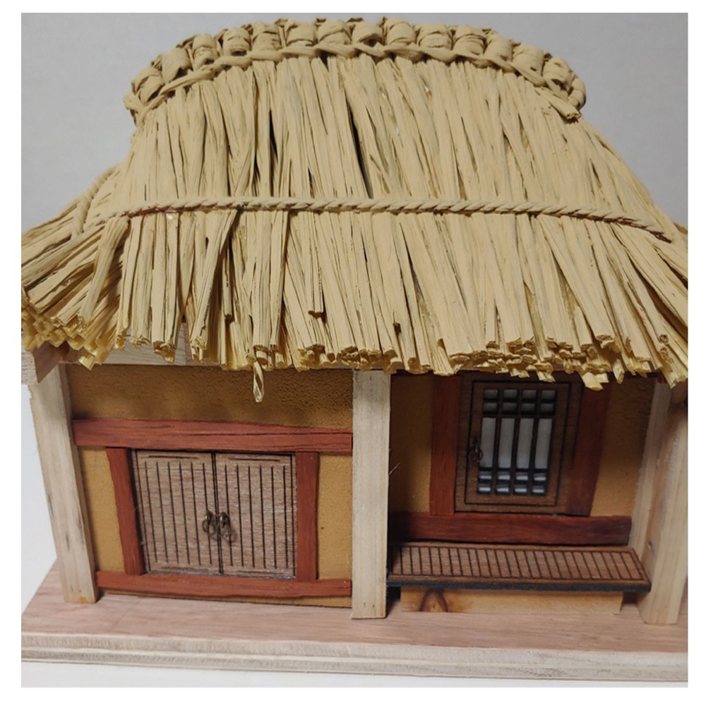 가을장식품-대형 수작업 초가집 시골집 전통 가든 공예 민속소품 인테리어장식 엔틱 미니어쳐 68,000원
