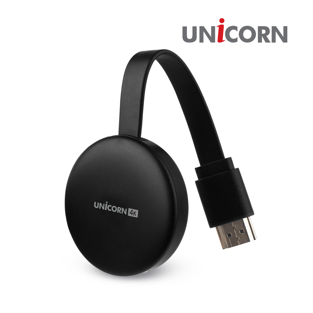 유니콘 WIFI Display K9  듀얼밴드 2.4+5Ghz 무선미러링 미라캐스트 UHD 4K 넷플릭스 51,500원