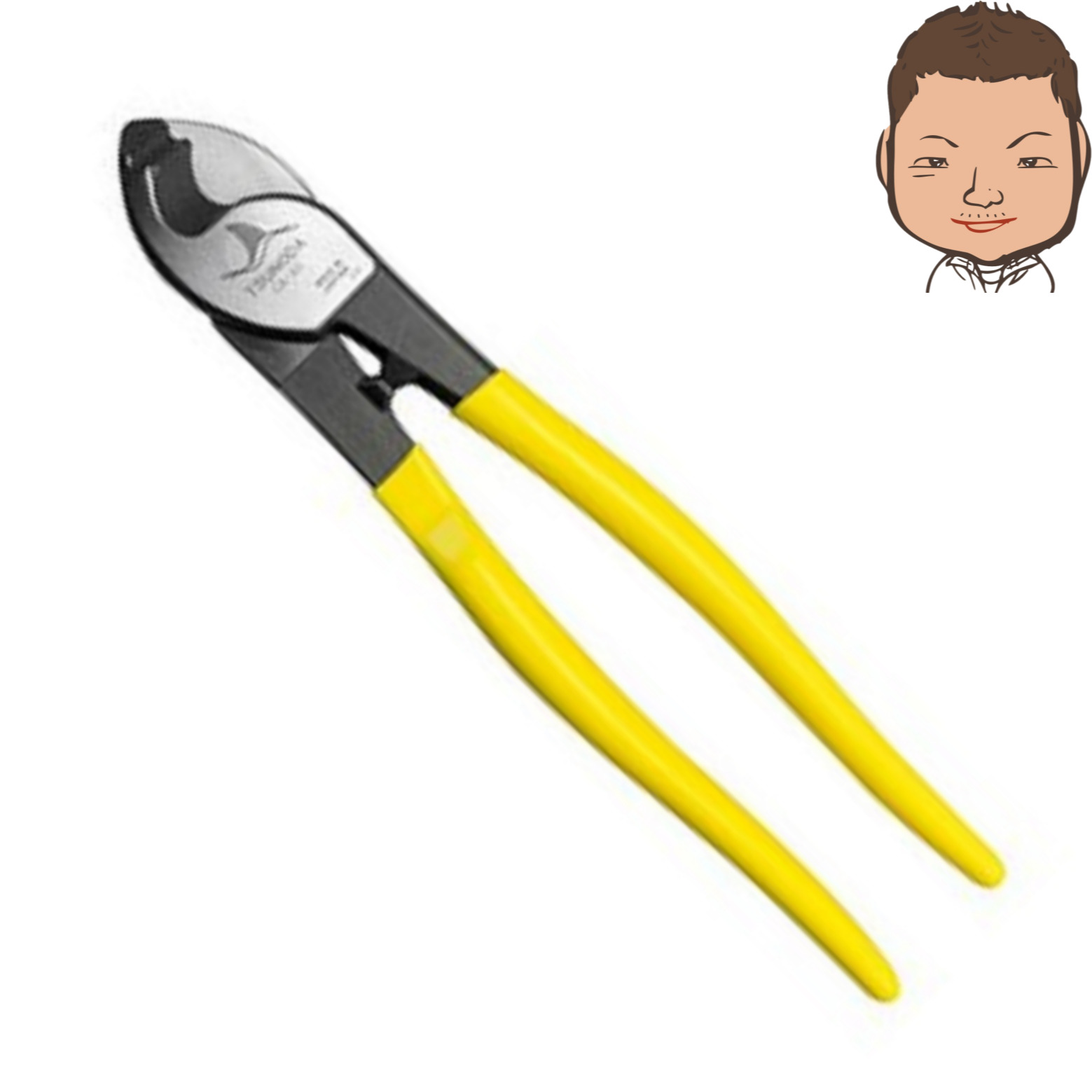 일본산 츠노다 TTC 케이블 커터 10인치 OCA-60 와이어 캇타 대형 250mm IV 60 CV 8 VVF 전선 절단 니퍼 19,520원