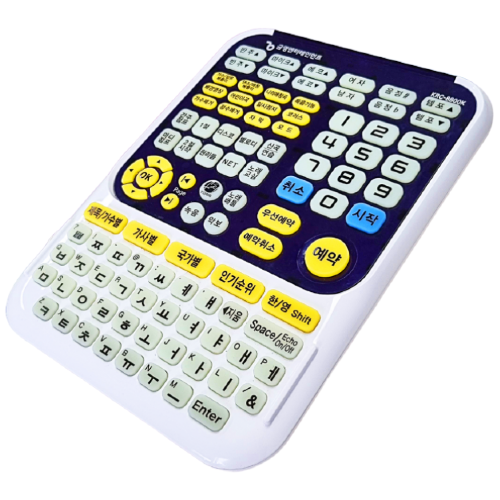 금영노래방 리모콘 KRC-8800K 업소용 가정용 코인부스 통합리모콘, KRC-8800K 38,900원