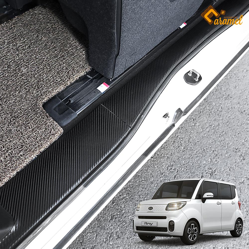 카비니 더뉴레이 호환 카본 펠트 도어스텝 커버몰딩 발판 보호 튜닝용품 16,600원