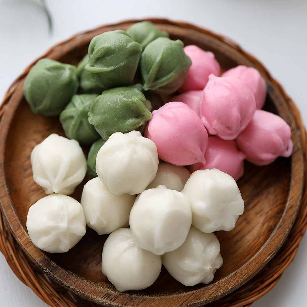 굳지 않는 삼색 꿀떡 1kg ( 내외), 1kg, 1개 14,500원