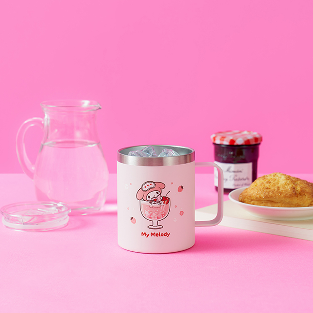 데이니즈 산리오캐릭터즈 체리콕 스텐머그 375ml, 1개, 마이멜로디 15,000원