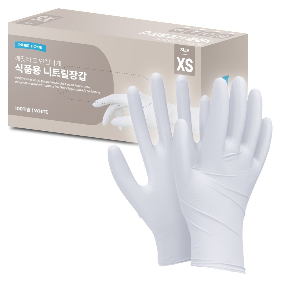 이너홈 니트릴장갑 100p 6,900원
