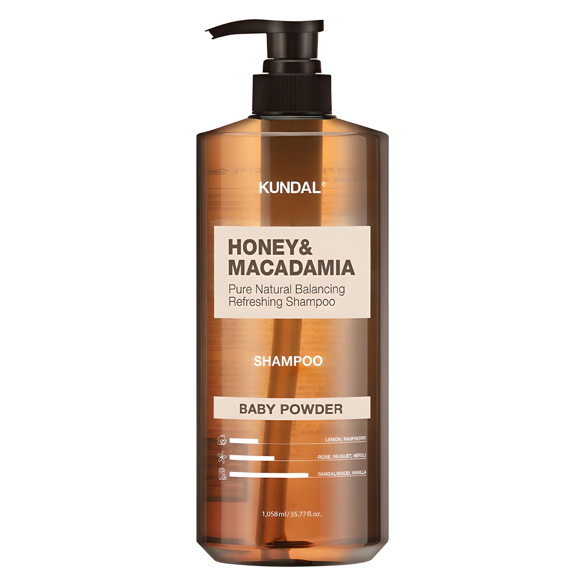 쿤달 허니 앤 마카다미아 네이처 샴푸 베이비파우더향 14,500원