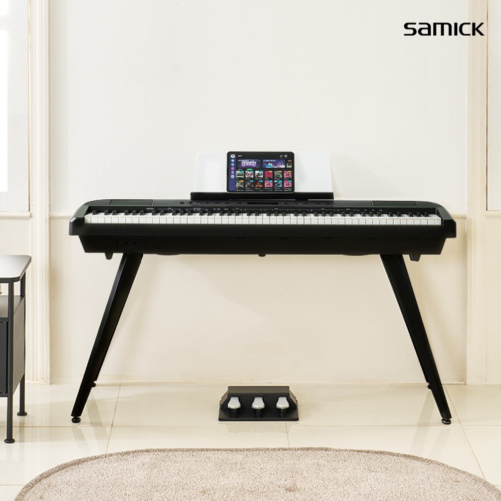 삼익 전자 디지털피아노 SP-X88 스타일리쉬 해머건반, 블랙, 1개, X88 689,000원